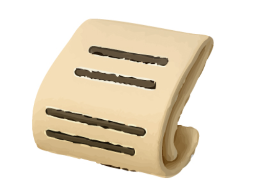 Servilletas de papel usadas